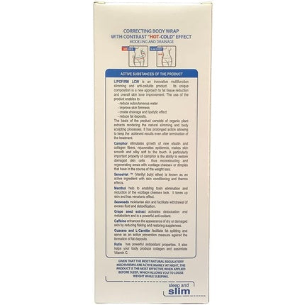 Cremă Corectoare, Revuele, Slim & Detox, contrast cald-rece