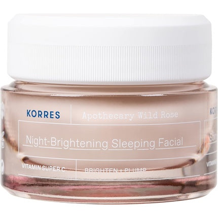 Cremă de noapte, Korres, Wild Rose, 40ml