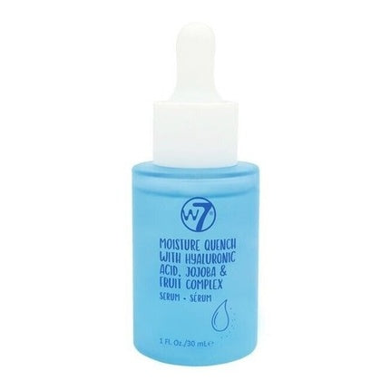 Ser hidratant W7 Moisture Quench cu Acid Hialuronic și Complex de Fructe, 30ml