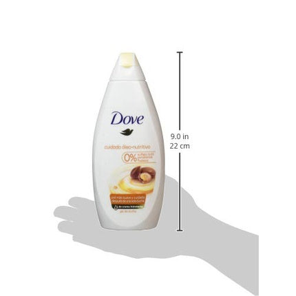 Gel de duș, Dove, Argan Oil, 500ml, alb