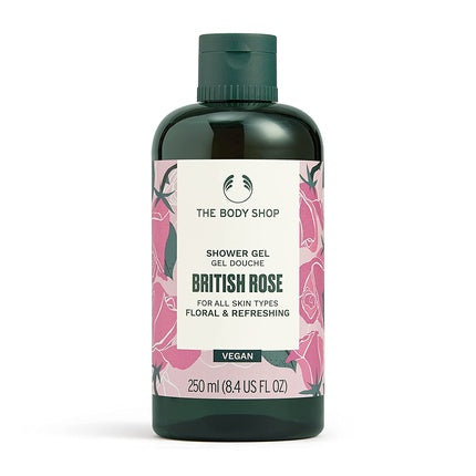 Gel duș The Body Shop British Rose, cu extract de trandafir, 250 ml