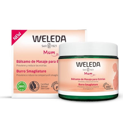 Unt de corp pentru sarcină, Weleda, 150ml