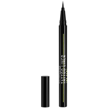 Eyeliner lichid, Maybelline New York, durabil, negru mat