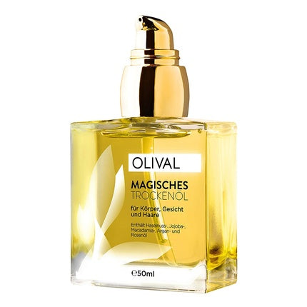 Ulei corporal Olival Magical Dry Oil, 50ml, sticlă transparentă cu dop auriu