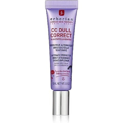 Cremă corectoare, Erborian CC Dull Correct, 15ml, SPF 25