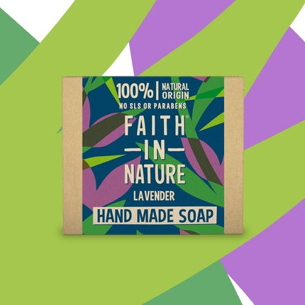 Săpun Solid, Faith In Nature, Lavender, 100g, Natural