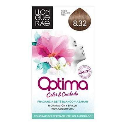 Vopsea de păr Llongueras Optima, 8.32, blond miere