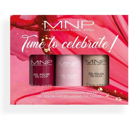 Set Gel Polish MNP - Time to Celebrate, 30ml