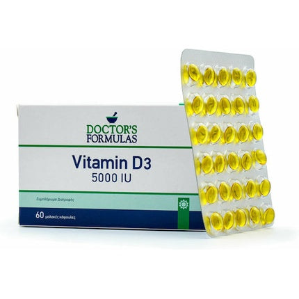 Vitamina D3 5000 IU, Doctor's Formulas, 60 capsule moi