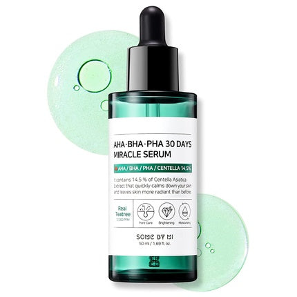 Serum antiacneic AHA BHA PHA Some By Mi Miracle, ingrijire faciala