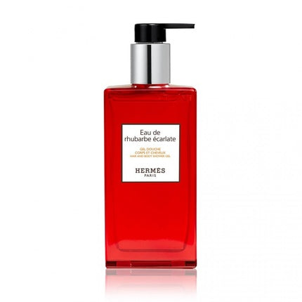 Gel de duș Hermès Eau de Rhubarbe Écarlate, 200ml