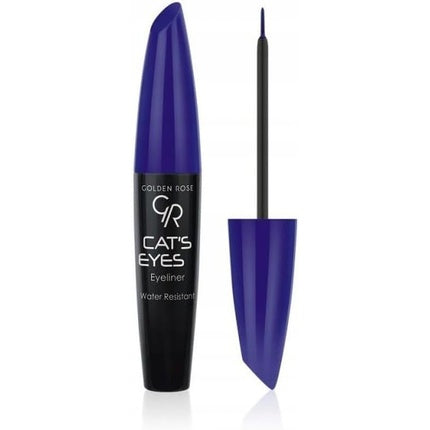 Golden Rose Matte Catseye Blue Eyeliner, Water Resistant