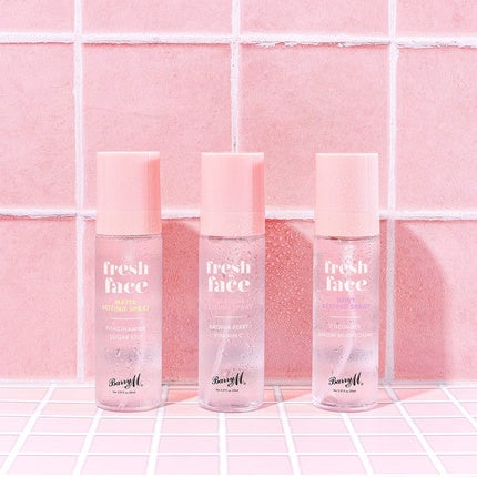 Spray fixare machiaj Barry M Fresh Face, mat, transparent