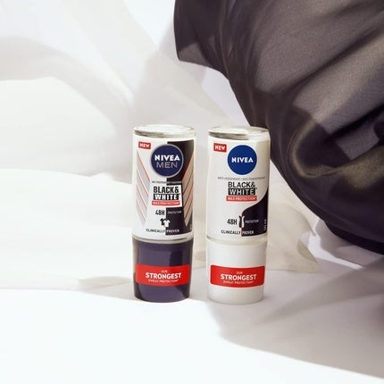 Deodorant roll-on, Nivea Men, Black & White 48h