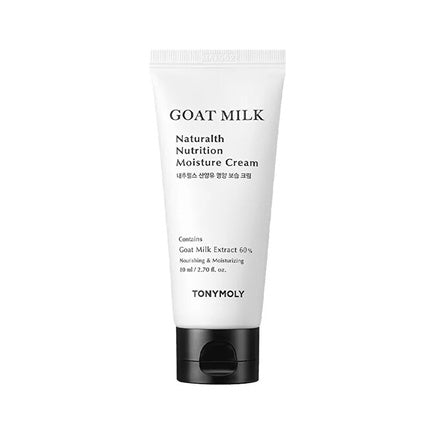 Cremă pentru față Tony Moly Goat Milk Naturalth Nutrition Moisture Cream, 80 ml