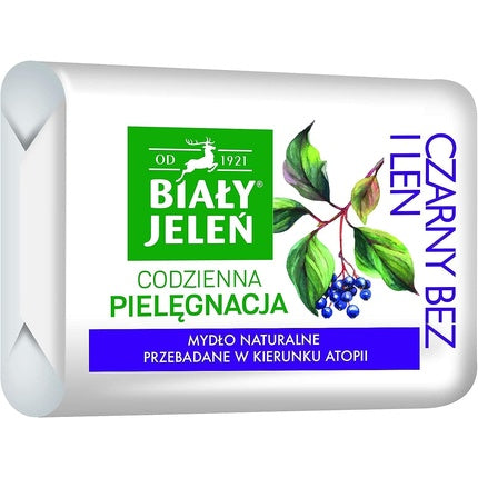 Săpun natural, Biały Jeleń, negru, 100g