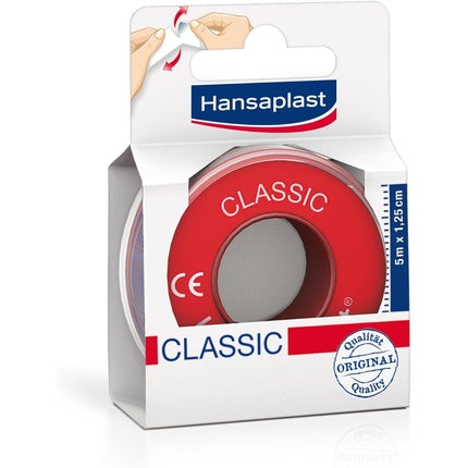 Plasture fixare, Hansaplast, Classic, 5m x 1.25cm