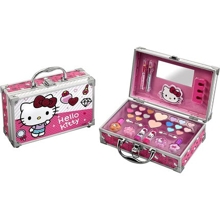 Set machiaj, Hello Kitty, 31 piese, aluminiu