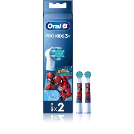 Periuță de dinți electrică Oral-B Pro Kids 3+, cu design Spider-Man, 2 capete de periere incluse