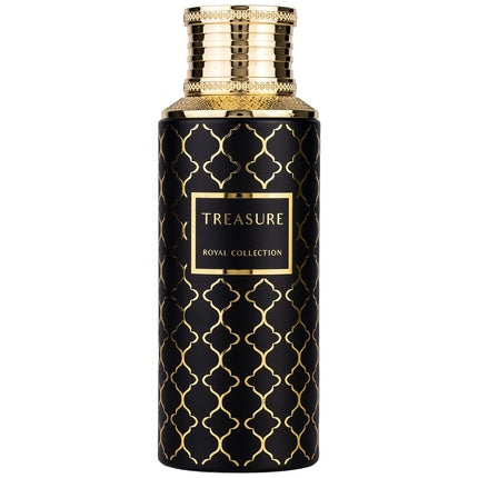 Parfum Maison Asrar Treasure Royal Collection, 100ml, design aur-negru