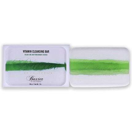 Baxter of California Vitamin Cleansing Bar Italian Lime and Pomegranate, 199 g
