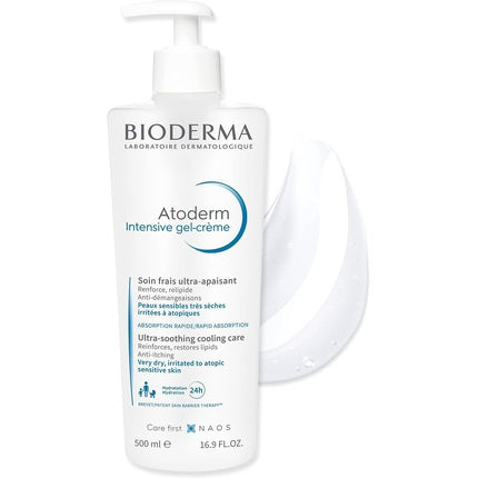 Gel-Crema Bioderma Atoderm Ultra-Soothing Cooling Intensive 500ml