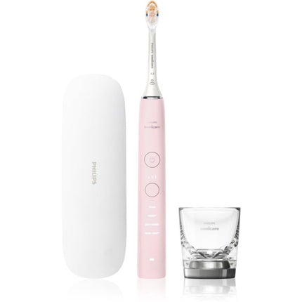 Periuță Electrică Philips Sonicare DiamondClean HX9911/21, Roz, cu Husă și Suport