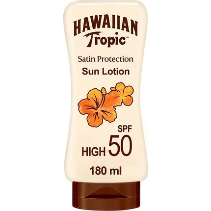 Loțiune de protecție solară, Hawaiian Tropic, SPF 50, mango și unt de shea, 180 ml