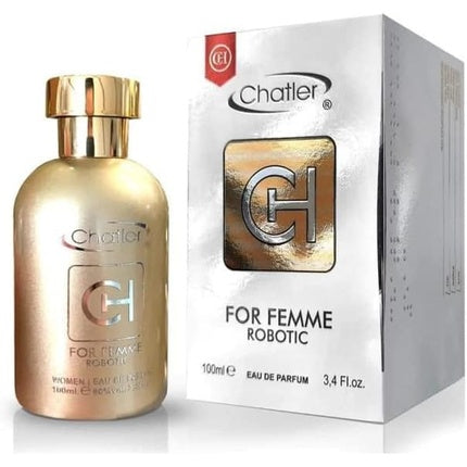 Parfum Chatler Robotic, femei, 100ml, auriu