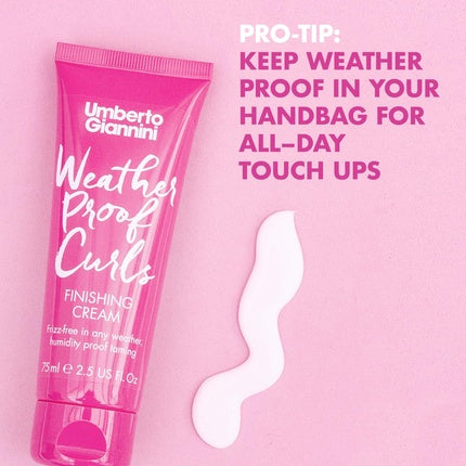 Umberto Giannini Weatherproof Curls Finishing Cream, Roz