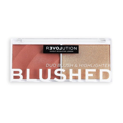 Blush si Iluminator, Makeup Revolution, Relove Blushed Duo, Kindness
