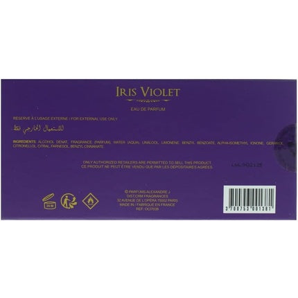Parfum, Alexandre.J, The Collector Iris Violet, 100ml