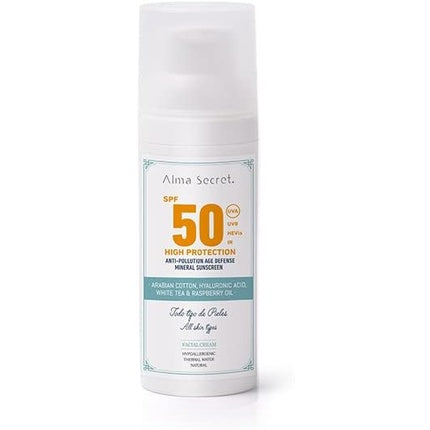 Crema Facială Alma Secret High Protection SPF 50, 50ml