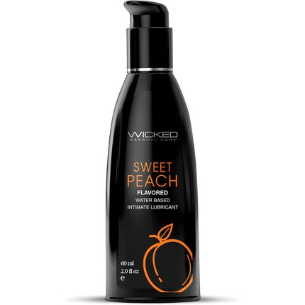 Ulei de masaj intim, Wicked Sensual Care, Aqua Peach, 60ml, cu pompă
