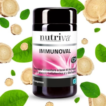 Suplimente, Nutriva Immunoval, 30 comprimate, roz