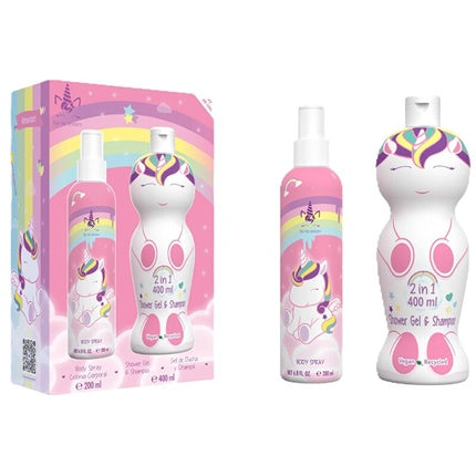 Set Cosmetice Ep Line Eau My Unicorn - Body Spray + Gel de Duș și Șampon 400ml