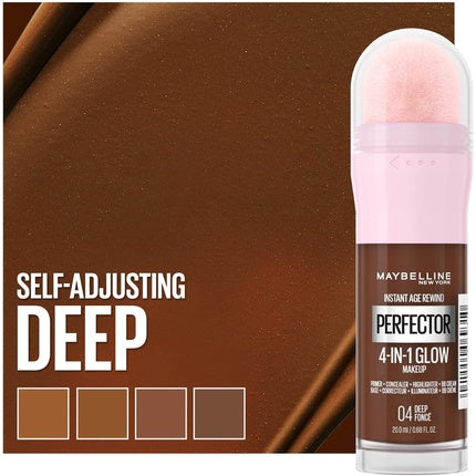 Fond de ten, Maybelline New York, Instant Perfector, Glow, Deep