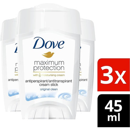 Crema antiperspirantă Dove Maximum Protection Original Clean, 45ml