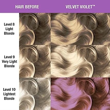 Vopsea de păr, Manic Panic, Velvet Violet, 118 ml