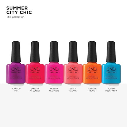 Lac Unghii Gel, Cnd Shellac, Pop-Up Pool Party, albastru