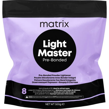 Pudră decolorantă Matrix Light Master Pre-Bonded Powder Lightener, culoare mov, 500g