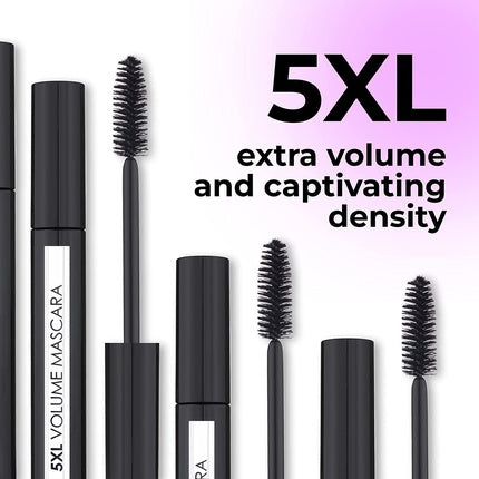 Mascara de gene Lamella, volum, negru, 10ml