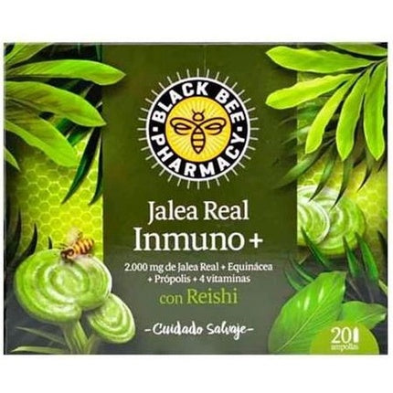 Supliment alimentar BlackBee Jalea Real Immuno+, cu propolis și echinacea, 20 ampule