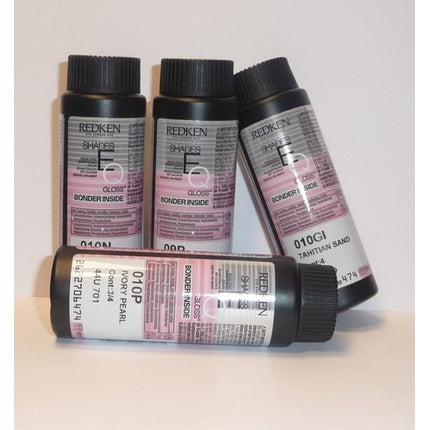 Culoare Demipermanentă pentru Păr, Redken, Shades Eq Gloss Bonder Inside, 60ml, Cutie Neagră cu Etichetă Roz și Alb