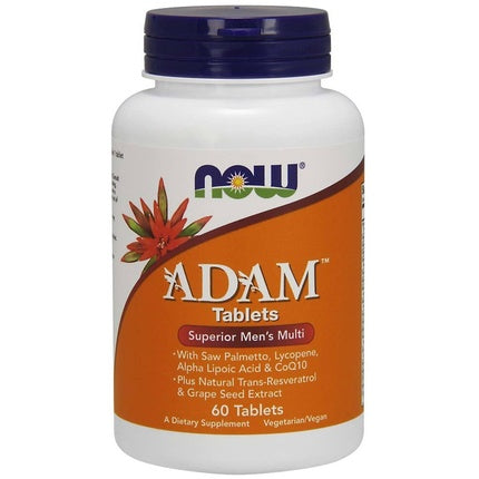 Tablete multivitamine pentru bărbați, NOW Foods ADAM