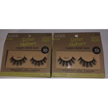 Gene false Kiss Sister Nature, negre