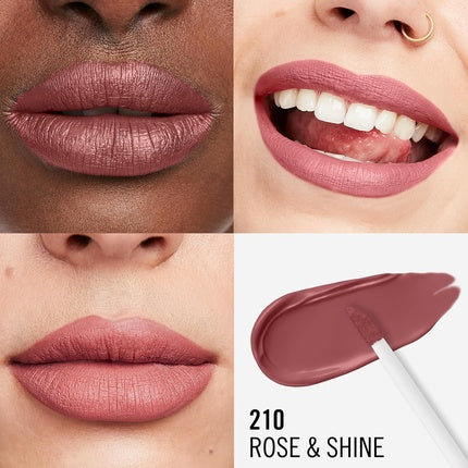 Ruj lichid, Rimmel, Lasting Mega Matte, vegan, 7.4 ml