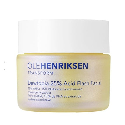 Mască facială exfoliantă Ole Henriksen Dewtopia 25% AHA + PHA, 1.69 Oz