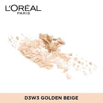 Pudra compacta, L'Oreal Paris, True Match, Golden Beige, 9g