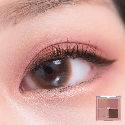 Pictură pentru ochi, Rom&Nd, Better than Eyes 02 Dry Rose, 4 culori
